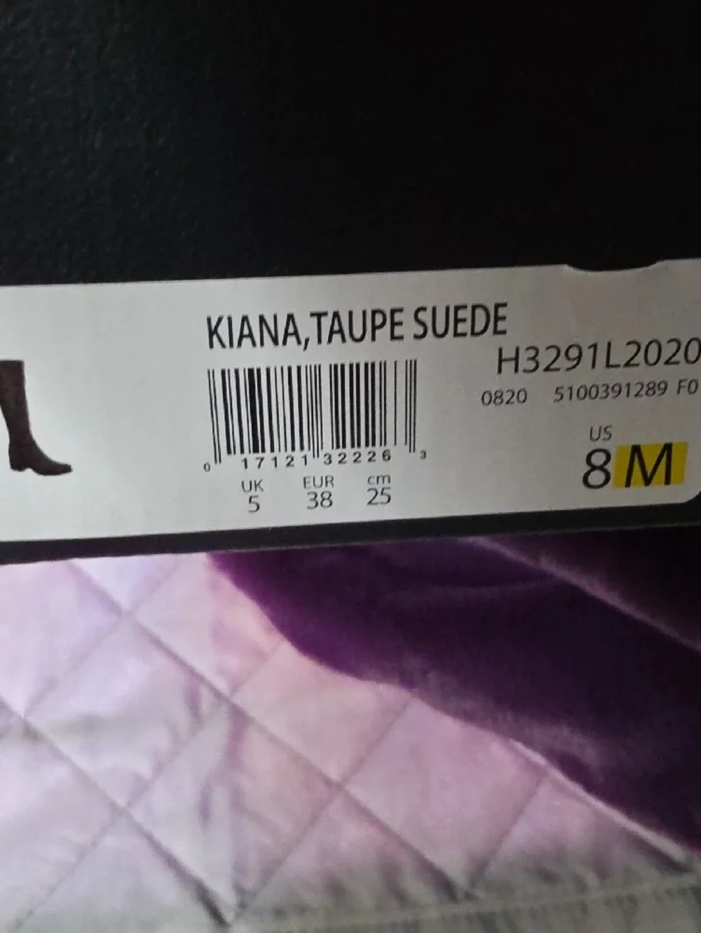 Naturalizer Taupe Suede Knee Boots with Ankle Buckle Sz 8 BOX INCLUDED